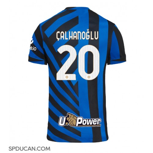 Muški Nogometni Dres Inter Milan Hakan Calhanoglu #20 Domaci 2024-25 Kratak Rukav